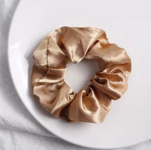 Load image into Gallery viewer, Satin Scrunchies - Silk Scrunchies - Hair Accessories - Luviana
