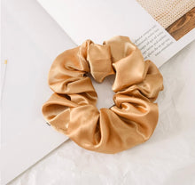 Load image into Gallery viewer, Satin Scrunchies - Silk Scrunchies - Hair Accessories - Luviana
